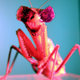 Illustration for article titled Scientists Gave Praying Mantises Tiny 3D Glasses to Prove They Have 3D Vision
